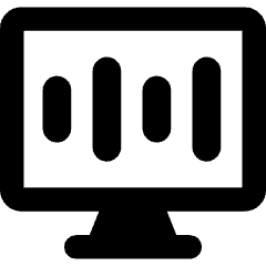 Desktop Equalizer Icon from Core Remix Set