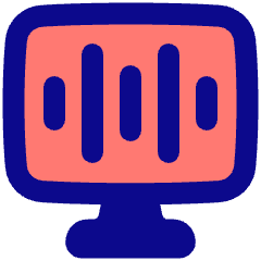 Desktop Equalizer Icon from Plump Pop Set