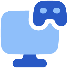 Desktop Game Icon from Plump Flat Set