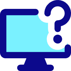 Desktop Help Icon from Core Pop Set