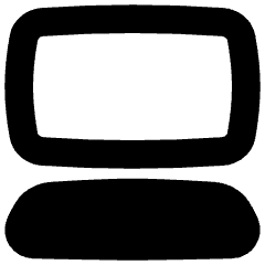 Desktop Icon from Flex Solid Set