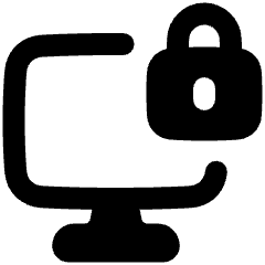 Desktop Lock Icon from Plump Remix Set