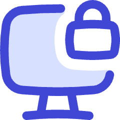 Desktop Lock Icon from Flex Duo Set