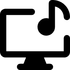 Desktop Music Icon from Core Remix Set