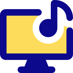 Desktop Music Icon from Core Pop Set