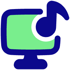 Desktop Music Icon from Plump Pop Set