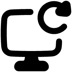 Desktop Refresh Icon from Plump Remix Set