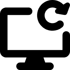 Desktop Refresh Icon from Core Solid Set