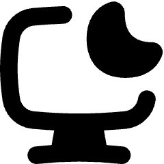 Desktop Screensaver Sleep Icon from Flex Solid Set
