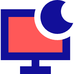 Desktop Screensaver Sleep Icon from Sharp Pop Set