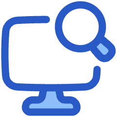 Desktop Search Icon from Plump Duo Set