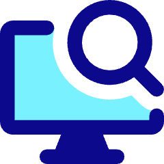 Desktop Search Icon from Core Pop Set