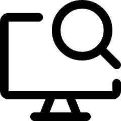Desktop Search Icon from Core Line Set