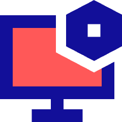 Desktop Setting Bolt Nut Icon from Sharp Pop Set