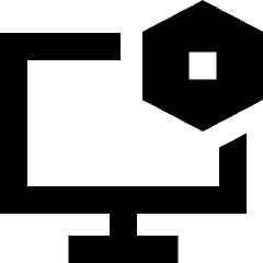 Desktop Setting Bolt Nut Icon from Sharp Remix Set