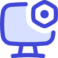 Desktop Setting Bolt Nut Icon from Flex Duo Set