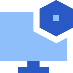 Desktop Setting Bolt Nut Icon from Sharp Flat Set