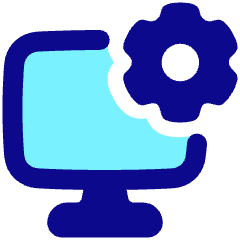 Desktop Setting Icon from Plump Pop Set