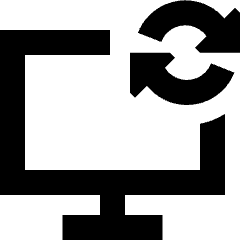 Desktop Sync Icon from Sharp Remix Set