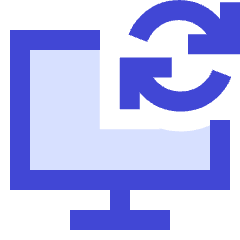 Desktop Sync Icon from Sharp Duo Set