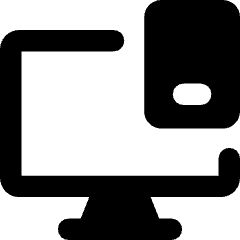 Desktop Sync Phone Icon from Core Remix Set