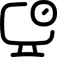 Desktop Time Icon from Flex Line Set