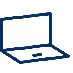 Laptop 5 Icon from Cyber Line Set