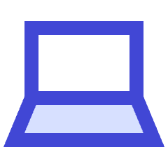 Laptop Icon from Sharp Duo Set