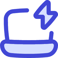 Laptop Charging Icon from Flex Duo Set