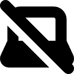 Laptop Disable Icon from Micro Solid Set