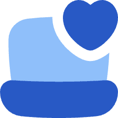 Laptop Favorite Heart Icon from Flex Flat Set