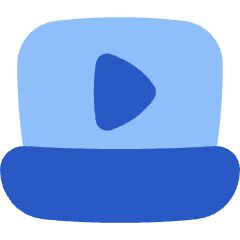 Laptop Live Tv Icon from Flex Flat Set