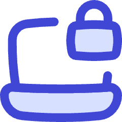 Laptop Lock Icon from Flex Duo Set