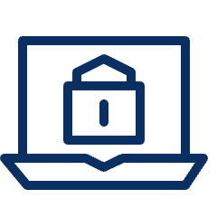 Laptop Lock Icon from Cyber Line Set