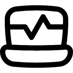 Laptop Monitor Browse Activity Performance Icon from Flex Line Set