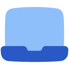 Laptop Icon from Plump Flat Set