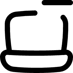 Laptop Remove Subtract Icon from Flex Line Set