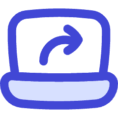 Laptop Screen Share Icon from Flex Duo Set