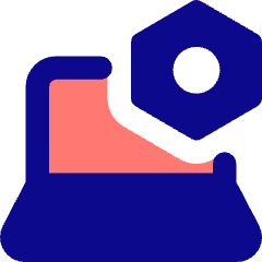 Laptop Setting 1 Icon from Core Pop Set