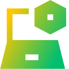 Laptop Setting 2 Icon from Sharp Gradient Set