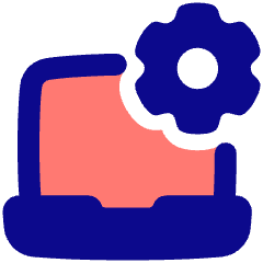 Laptop Setting 2 Icon from Plump Pop Set