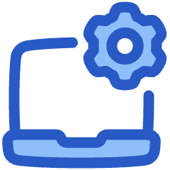 Laptop Setting 2 Icon from Plump Duo Set