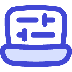 Laptop Settings Icon from Flex Duo Set