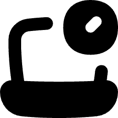 Laptop Time Icon from Flex Solid Set