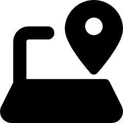 Laptop Track Icon from Core Solid Set