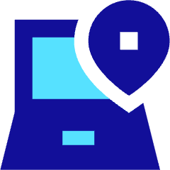 Laptop Track Icon from Sharp Pop Set