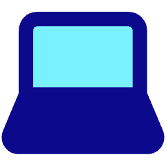 Laptop Icon from Core Pop Set