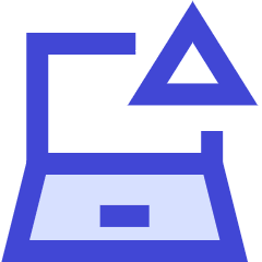 Laptop Warning 2 Icon from Sharp Duo Set