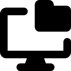 Local Storage Folder Icon from Core Solid Set
