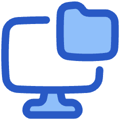 Local Storage Folder Icon from Plump Duo Set